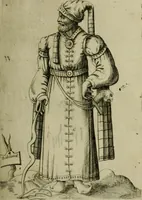 An illustration from Omnivm fere gentivm nostræ ætatis habitvs, nvnqvam ante hac æditi (1563)