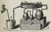 An illustration from On aniline and its derivatives : a treatise upon the manufacture of aniline and aniline colours (1868)