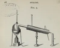An illustration from On aniline and its derivatives : a treatise upon the manufacture of aniline and aniline colours (1868)