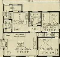 An illustration from One house-or a hundred. (1920)