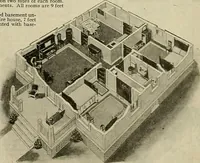 An illustration from One house-or a hundred. (1920)