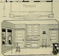 An illustration from One house-or a hundred. (1920)
