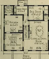 An illustration from One house-or a hundred. (1920)