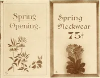 An illustration from One hundred alphabets for the show card writer; a collection of the best alphabets used by the leading show card writers, with many examples of show cards and window signs for all occasions (1919)