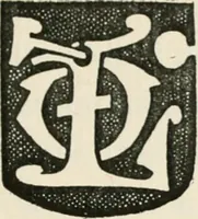 An illustration from One hundred book plates engraved on wood (1901)