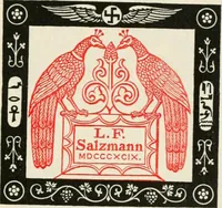Picture 34 of 96 from One hundred book plates engraved on wood (1901), leaf 104