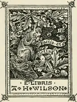 Picture 37 of 96 from One hundred book plates engraved on wood (1901), leaf 110