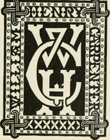 An illustration from One hundred book plates engraved on wood (1901)