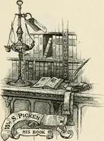 Picture 10 of 96 from One hundred book plates engraved on wood (1901), leaf 52