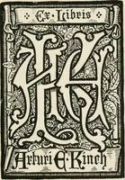 An illustration from One hundred book plates engraved on wood (1901)
