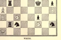 An illustration from One hundred chess problems (1883)