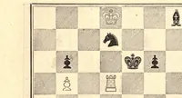 An illustration from One hundred chess problems (1883)
