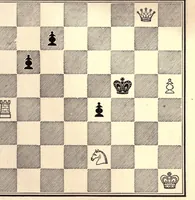 An illustration from One hundred chess problems (1883)