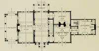 An illustration from One hundred country houses : modern American examples (1909)