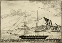 An illustration from One hundredth anniversary of the building of "Cleopatra's Barge" 1816-1916. Catalog of the commemorative exhibition held at the Peabody Museum ... July 17-September 30, 1916 (1916)