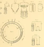 An illustration from On the electricity of the voltaic pile : its source, quantity, intensity, and general characters (1834)