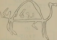 An illustration from The one primeval language : traced experimentally through ancient inscriptions in alphabetic characters of lost powers from the four continents... (1851)