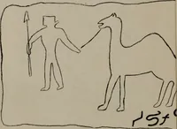 An illustration from The one primeval language : traced experimentally through ancient inscriptions in alphabetic characters of lost powers from the four continents... (1851)