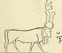 An illustration from The one primeval language traced experimentally through ancient inscriptions in alphabetic characters of lost powers from the four continents including the voice of Israel from the rocks of Sinai and the vestiges of patriarchal tradition from the monuments of Egypt, Eturia, and southern Arabia (1851)