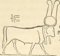 An illustration from The one primeval language traced experimentally through ancient inscriptions in alphabetic characters of lost powers from the four continents including the voice of Israel from the rocks of Sinai and the vestiges of patriarchal tradition from the monuments of Egypt, Eturia, and southern Arabia (1851)