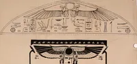 An illustration from The one primeval language traced experimentally through ancient inscriptions in alphabetic characters of lost powers from the four continents including the voice of Israel from the rocks of Sinai and the vestiges of patriarchal tradition from the monuments of Egypt, Eturia, and southern Arabia (1851)