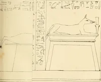 An illustration from The one primeval language traced experimentally through ancient inscriptions in alphabetic characters of lost powers from the four continents including the voice of Israel from the rocks of Sinai and the vestiges of patriarchal tradition from the monuments of Egypt, Eturia, and southern Arabia (1851)