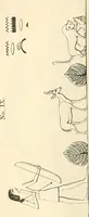 An illustration from The one primeval language traced experimentally through ancient inscriptions in alphabetic characters of lost powers from the four continents including the voice of Israel from the rocks of Sinai and the vestiges of patriarchal tradition from the monuments of Egypt, Eturia, and southern Arabia (1851)