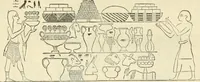 An illustration from The one primeval language traced experimentally through ancient inscriptions in alphabetic characters of lost powers from the four continents including the voice of Israel from the rocks of Sinai and the vestiges of patriarchal tradition from the monuments of Egypt, Eturia, and southern Arabia (1851)