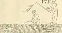 An illustration from The one primeval language traced experimentally through ancient inscriptions in alphabetic characters of lost powers from the four continents including the voice of Israel from the rocks of Sinai and the vestiges of patriarchal tradition from the monuments of Egypt, Eturia, and southern Arabia (1851)