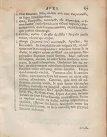 An illustration from Onomasticon zoicon, plerorumque animalium differentias & nomina propria pluribus linguis exponens : cui accedunt Mantissa anatomica, et quaedam De variis fossilium generibus (1668)