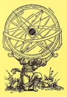 An illustration from On the position of a crystal of sulphate of iron in the magnetic field (1849)