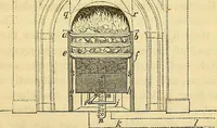 An illustration from On the smokeless fire-place : chimney-valves, and other means, old and new, of obtaining healthful warmth and ventilation (1855)