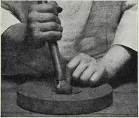 An illustration from On the theory and practice of art-enamelling upon metals (1899)