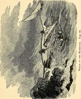 An illustration from On time : or, The young captain of the Ucayga steamer (1869)