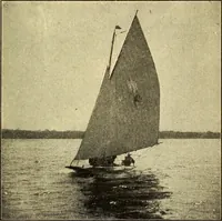 An illustration from On yacht sailing : a simple treatise for beginners upon the art of handling small yachts and boats (1904)