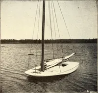An illustration from On yacht sailing : a simple treatise for beginners upon the art of handling small yachts and boats (1904)