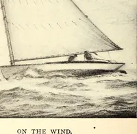 An illustration from On yacht sailing : a simple treatise for beginners upon the art of handling small yachts and boats (1904)