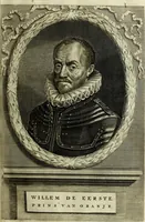 An illustration from Oorsprongk, Begin, en Vervolgh der Nederlandsche Oorlogen, beroerten, en Borgerlyke Oneenigheden : beginnende met d'opdracht der selve Landen, gedaen by Keyser Karel den Vijfden, aen sijnen Soon Konink Philippus van Spanjen, en eindigende met het einde van 't jaer M D C (1679)