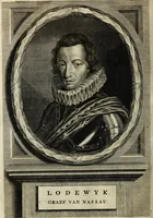 An illustration from Oorsprongk, Begin, en Vervolgh der Nederlandsche Oorlogen, beroerten, en Borgerlyke Oneenigheden : beginnende met d'opdracht der selve Landen, gedaen by Keyser Karel den Vijfden, aen sijnen Soon Konink Philippus van Spanjen, en eindigende met het einde van 't jaer M D C (1679)