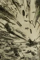 An illustration from Oorsprongk, Begin, en Vervolgh der Nederlandsche Oorlogen, beroerten, en Borgerlyke Oneenigheden : beginnende met d'opdracht der selve Landen, gedaen by Keyser Karel den Vijfden, aen sijnen Soon Konink Philippus van Spanjen, en eindigende met het einde van 't jaer M D C (1679)
