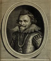 An illustration from Oorsprongk, Begin, en Vervolgh der Nederlandsche Oorlogen, beroerten, en Borgerlyke Oneenigheden : beginnende met d'opdracht der selve Landen, gedaen by Keyser Karel den Vijfden, aen sijnen Soon Konink Philippus van Spanjen, en eindigende met het einde van 't jaer M D C (1679)