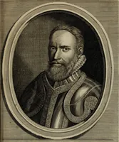 An illustration from Oorsprongk, Begin, en Vervolgh der Nederlandsche Oorlogen, beroerten, en Borgerlyke Oneenigheden : beginnende met d'opdracht der selve Landen, gedaen by Keyser Karel den Vijfden, aen sijnen Soon Konink Philippus van Spanjen, en eindigende met het einde van 't jaer M D C (1679)