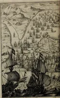 An illustration from Oorsprongk, Begin, en Vervolgh der Nederlandsche Oorlogen, beroerten, en Borgerlyke Oneenigheden : beginnende met d'opdracht der selve Landen, gedaen by Keyser Karel den Vijfden, aen sijnen Soon Konink Philippus van Spanjen, en eindigende met het einde van 't jaer M D C (1679)