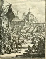 An illustration from Oost-Indische voyagie; vervattende veel voorname voorvallen en ongemeene oreemde geschiedenissen, bloedige zee- en landtgevechten tegen de Portugeesen en Makassaren .. (1676)