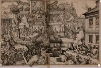 Picture 52 of 62 from Oost-Indische voyagie; vervattende veel voorname voorvallen en ongemeene oreemde geschiedenissen, bloedige zee- en landtgevechten tegen de Portugeesen en Makassaren .. (1676), leaf 507