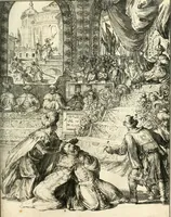 Picture 54 of 62 from Oost-Indische voyagie; vervattende veel voorname voorvallen en ongemeene oreemde geschiedenissen, bloedige zee- en landtgevechten tegen de Portugeesen en Makassaren .. (1676), leaf 538