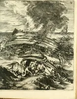 An illustration from Oost-Indische voyagie; vervattende veel voorname voorvallen en ongemeene oreemde geschiedenissen, bloedige zee- en landtgevechten tegen de Portugeesen en Makassaren .. (1676)