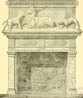 An illustration from The open fireplace in all ages (1886)