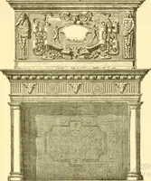 An illustration from The open fireplace in all ages (1886)
