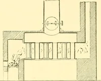An illustration from The open fireplace in all ages (1886)